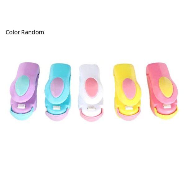1pc Mini Household Portable Sealing Machine; Hand Pressure; Heat Sealing Machine; Food; Snacks; Plastic Bag Sealing Machine (Battery Not Included) - Image 2