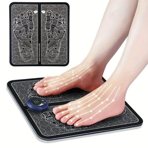 USB Rechargeable Foot Massager Mat - Relax and Rejuvenate Your Feet with Leg Circulation and Massage - Perfect Gift for Parents, Wife, and Husband - Image 16