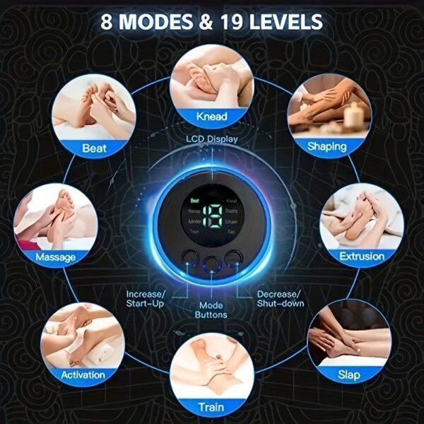 USB Rechargeable Foot Massager Mat - Relax and Rejuvenate Your Feet with Leg Circulation and Massage - Perfect Gift for Parents, Wife, and Husband - Image 18
