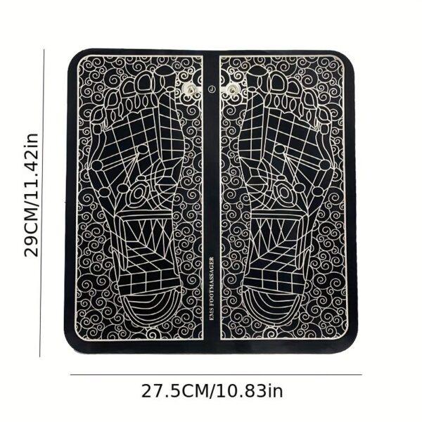 USB Rechargeable Foot Massager Mat - Relax and Rejuvenate Your Feet with Leg Circulation and Massage - Perfect Gift for Parents, Wife, and Husband - Image 20