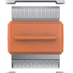 Pet Life 'Zipocket' 2-in-1 Underake and Stainless Steel Travel Grooming Pet Comb