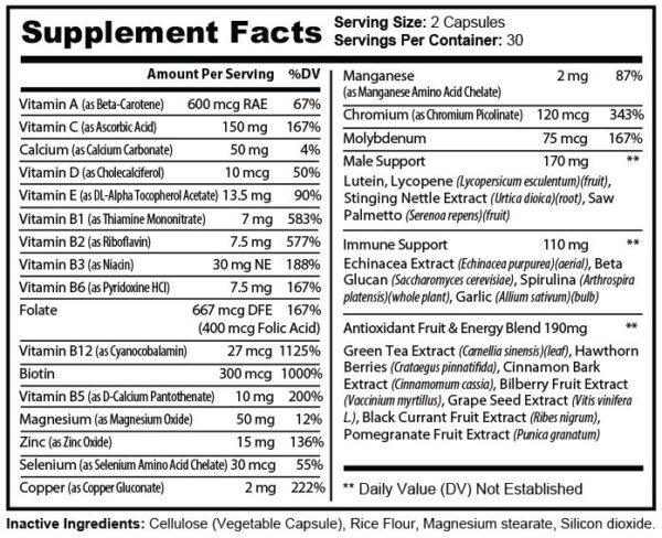 Pure Multi-Vitamins - Mens - Image 4