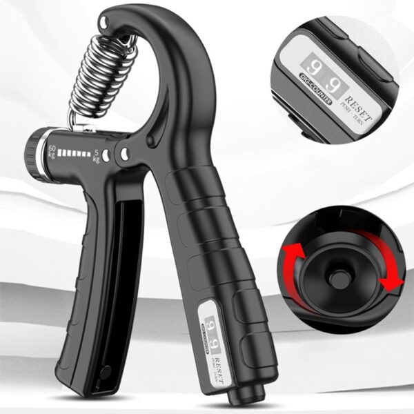 1pc Hand Grip Strength Trainer; Adjustable Resistance Non-Slip Gripper - Image 7