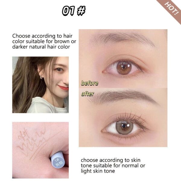 3/1 Pcs Liquid Wenkbrauw Tattoo Potlood 0.01Mm Ultra Dunne Kop Waterdichte Wenkbrauw Pen Zweet-Proof Gemakkelijk Om Kleur eye Cosmetische Make-Up - Image 19