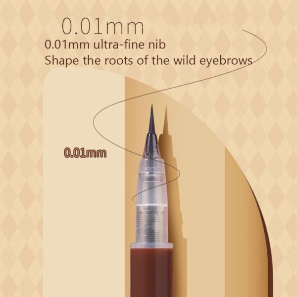 3/1 Pcs Liquid Wenkbrauw Tattoo Potlood 0.01Mm Ultra Dunne Kop Waterdichte Wenkbrauw Pen Zweet-Proof Gemakkelijk Om Kleur eye Cosmetische Make-Up - Image 15