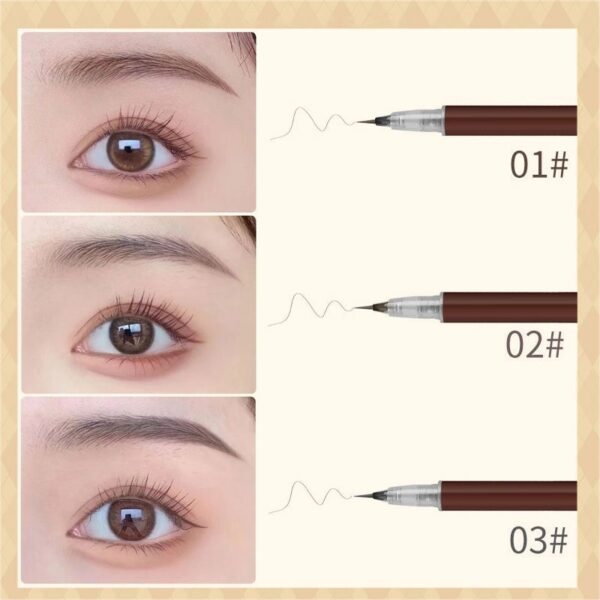 3/1 Pcs Liquid Wenkbrauw Tattoo Potlood 0.01Mm Ultra Dunne Kop Waterdichte Wenkbrauw Pen Zweet-Proof Gemakkelijk Om Kleur eye Cosmetische Make-Up - Image 31