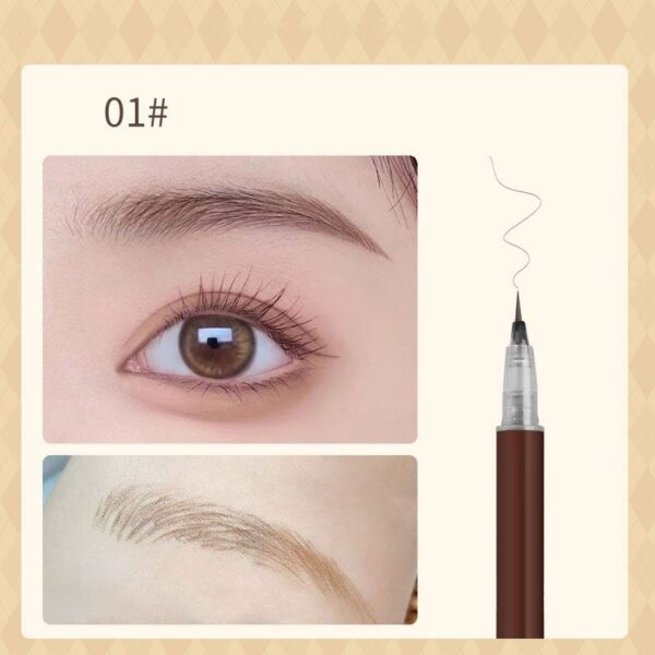 3/1 Pcs Liquid Wenkbrauw Tattoo Potlood 0.01Mm Ultra Dunne Kop Waterdichte Wenkbrauw Pen Zweet-Proof Gemakkelijk Om Kleur eye Cosmetische Make-Up - Image 37