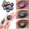 Chameleon Eyeshadow Palette , Gradient Color High Pigmented Eyeshadow Makeup Powder ( 9 Colors ) - Image 55