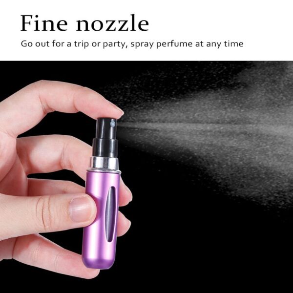 Refillable Mini Perfume Bottle Portable Cosmetic Bottle Spray Bottle Atomizer Spray Container Travel Refillable Bottles 5ml 8ml - Image 3