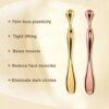 Eye Cream Stick Roller For Face Metal Spatula Puff Applicator Eye Cream Massager Facial Cream Massage Sticks Eye Metal Makeup Spatula Eye Wand 10cm - Image 18