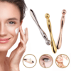 Eye Cream Stick Roller For Face Metal Spatula Puff Applicator Eye Cream Massager Facial Cream Massage Sticks Eye Metal Makeup Spatula Eye Wand 10cm - Image 24