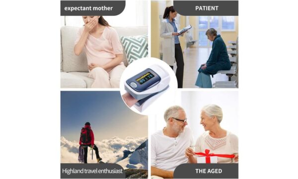 Fingertip Pulse Oximeter And Blood Oxygen Saturation Monitor With LED Display - Image 14