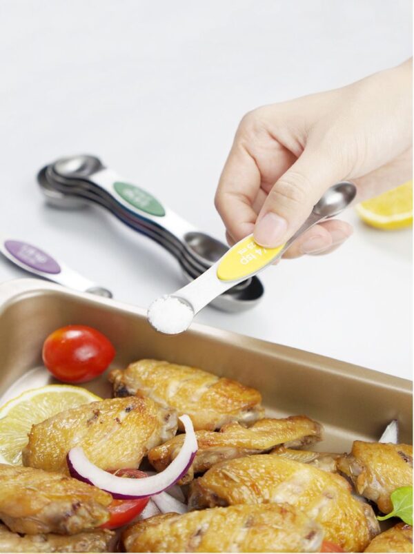 Magnetic Measuring Spoons Set - Image 7