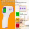 Digital Infrared Thermometer Non-contact Forehead Body Thermometer Surface Room Instant Accurate Reading - Image 2