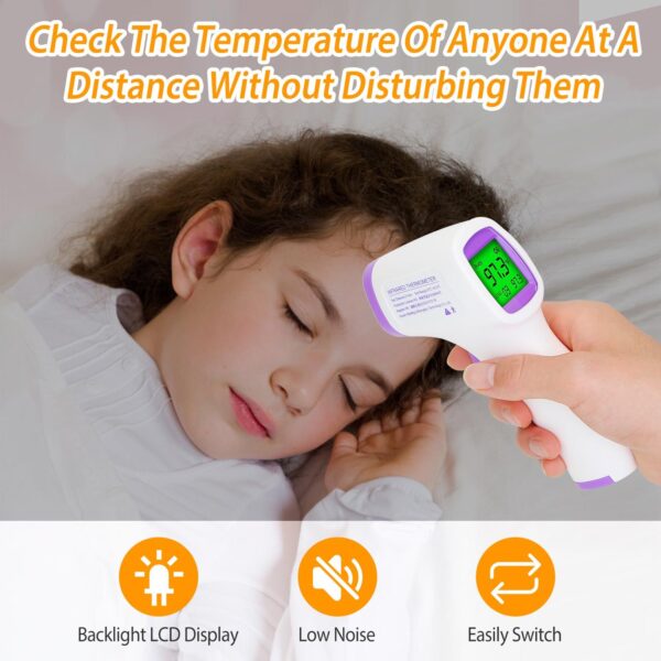 Digital Infrared Thermometer Non-contact Forehead Body Thermometer Surface Room Instant Accurate Reading - Image 4