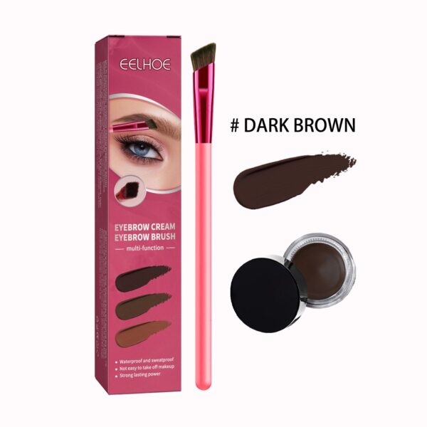 EELHOE Multi-functional Eyebrow Brush Set For Filling, Shaping, And Coloring Smooth Eyebrows Makeup Kit - Image 2