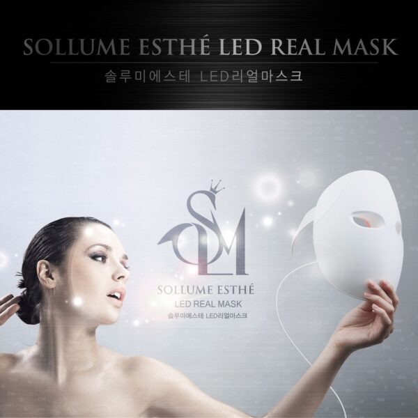 (new) Made in KOREA led face mask light therapy led mask red light IR photon skin rejuvenation - Image 4