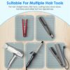 Heat Resistant Silicone Mat For Hot Hair Tools Portable Travel Silicone Mat and Cover For Flat Iron and Curling Iron Hair Straightener Hair Styling Tools 11.81x9.05in - Image 10