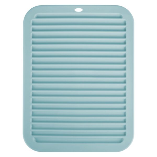 Heat Resistant Silicone Mat For Hot Hair Tools Portable Travel Silicone Mat and Cover For Flat Iron and Curling Iron Hair Straightener Hair Styling Tools 11.81x9.05in