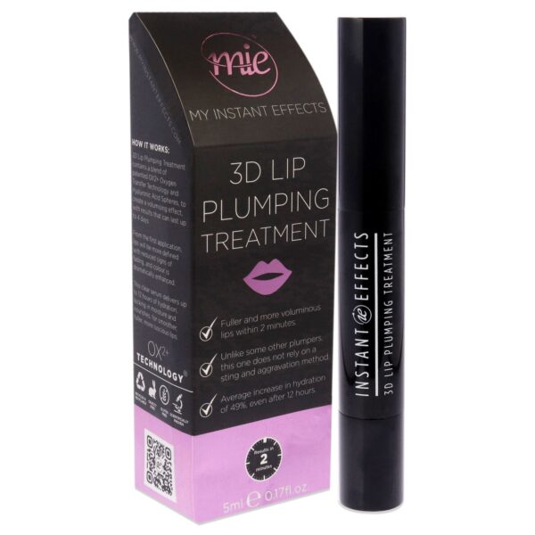 3D Lip Plumping Treatment by Instant Effects for Women - 0.17 oz Lip Treatment - Image 3
