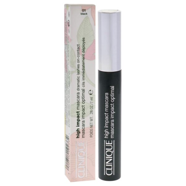 High Impact Mascara - 01 Black by Clinique for Women - 0.28 oz Mascara - Image 3