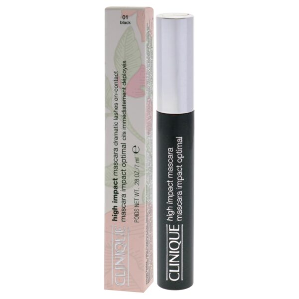 High Impact Mascara - 01 Black by Clinique for Women - 0.28 oz Mascara - Image 4