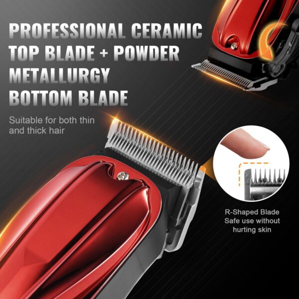 VEVOR Professional Hair Clipper Men's Barber Clipper 6800RPM with LCD Display - Image 3
