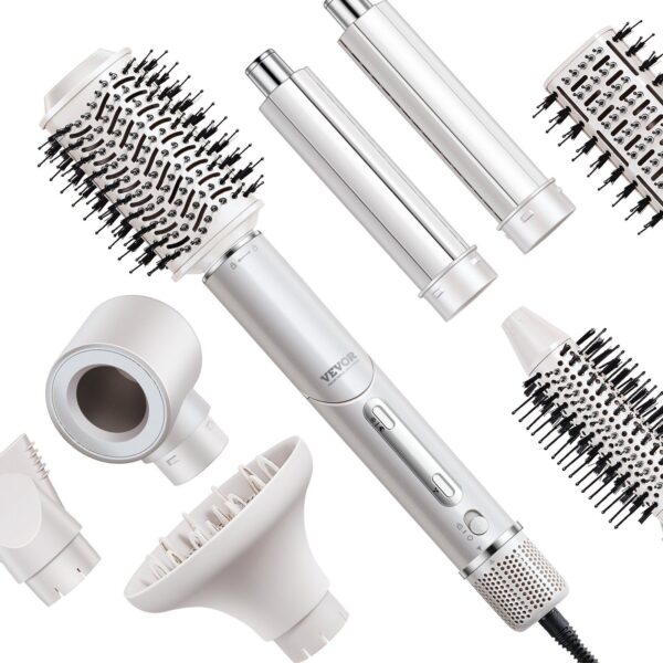 VEVOR Hair Dryer Brush 7-in-1 Professional Multi Styler for Drying Volumizing - Image 9