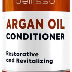 Argan Oil Conditioner Sulfate Free with No Parabens Moroccan Botanicals for Women and Men Professional Moisturizing Anti Frizz Hydrating Solution for Dry Wavy Curly and Color Treated Hair