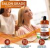Argan Oil Conditioner Sulfate Free with No Parabens Moroccan Botanicals for Women and Men Professional Moisturizing Anti Frizz Hydrating Solution for Dry Wavy Curly and Color Treated Hair - Image 5