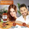 Argan Oil Conditioner Sulfate Free with No Parabens Moroccan Botanicals for Women and Men Professional Moisturizing Anti Frizz Hydrating Solution for Dry Wavy Curly and Color Treated Hair - Image 6